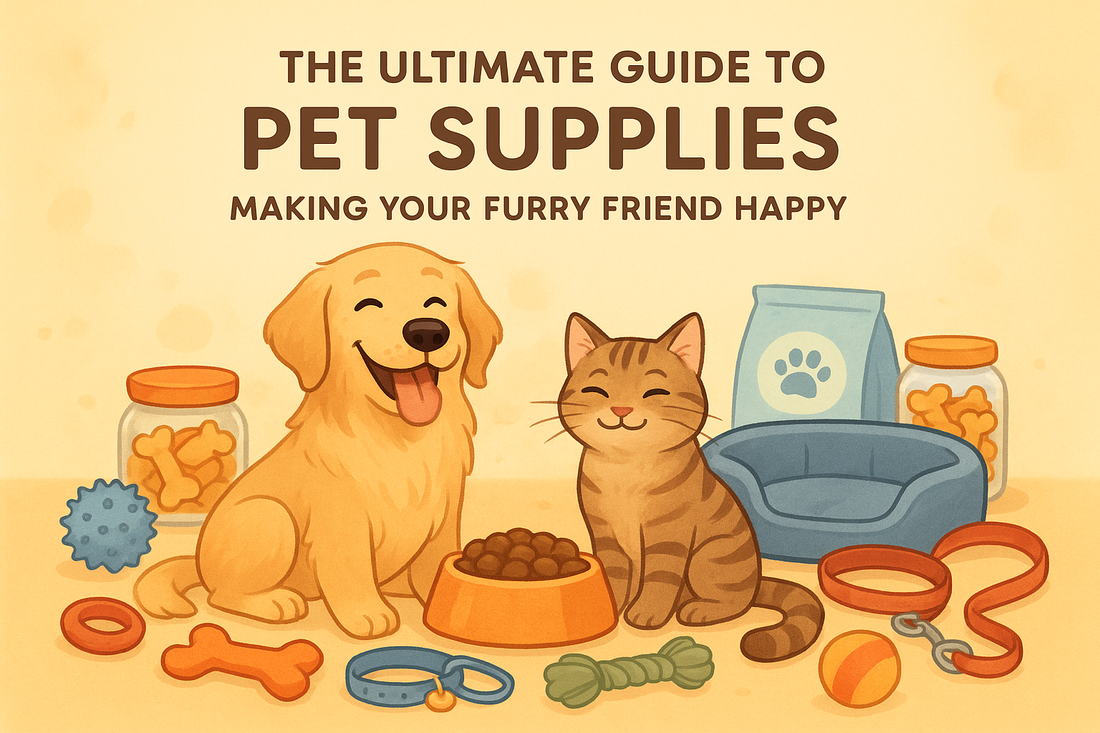 The Ultimate Guide to Pet Supplies: Making Your Furry Friend Happy