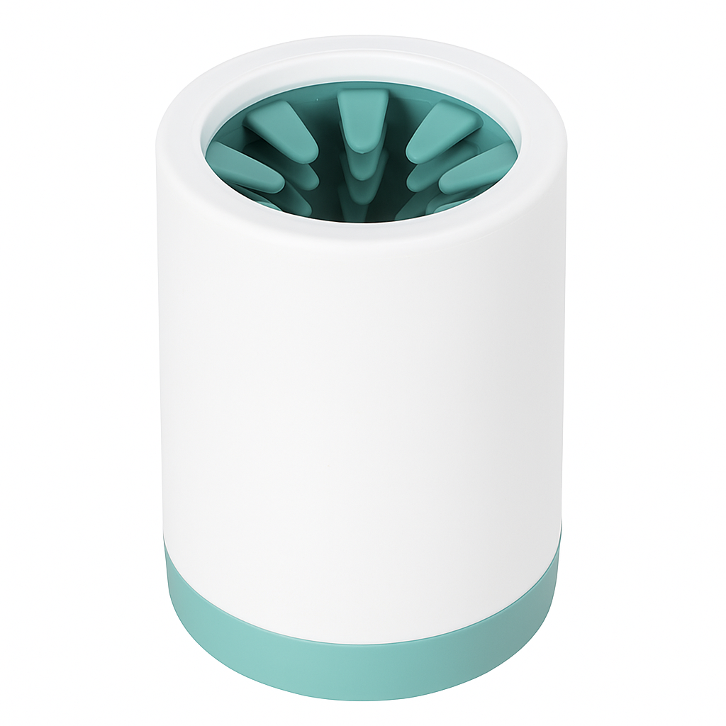 Portable Pet Paw Cleaner Cup Soft Silicone Comb