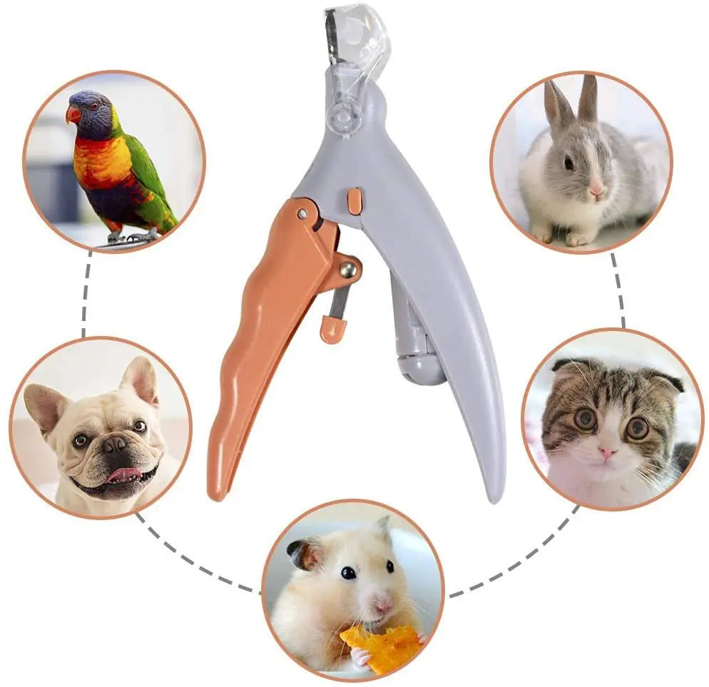 Illuminated LED Pet Nail Clipper – Safe & Precise Trimming for Dogs & Cats